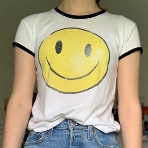 Vintage looking smiley face tee from Journeys